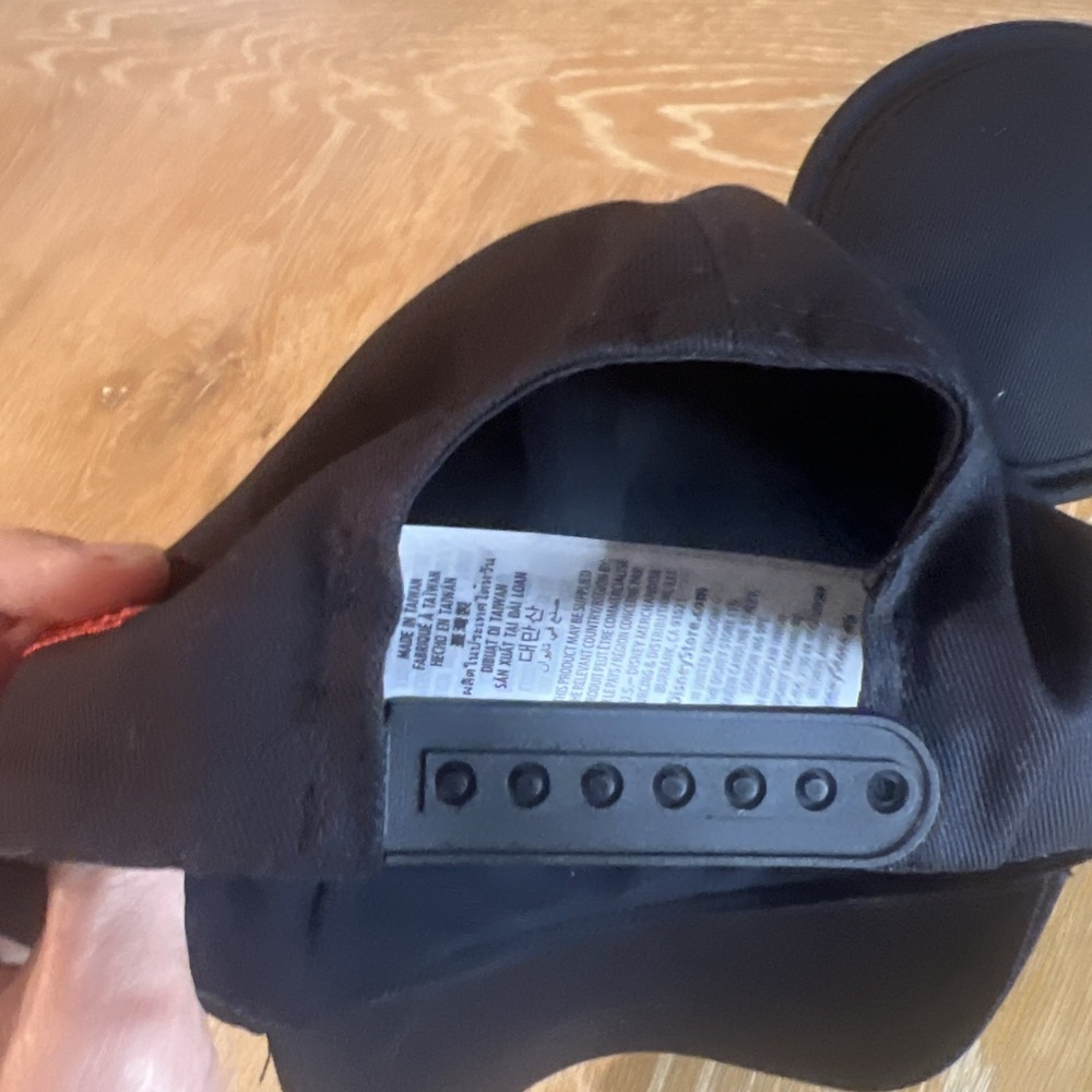 2024 Disney Parks‎ Mickey Mouse Ears & Signature Adjustable Baseball Hat Cap - Picture 5 of 5